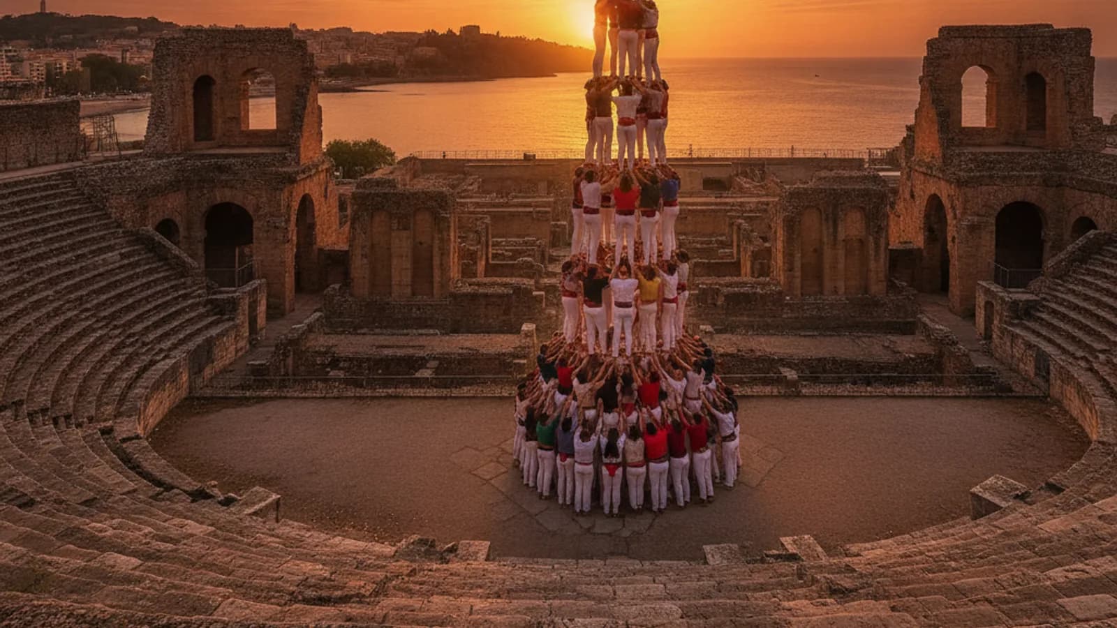 Juego de pistas en Tarragona: Tarraco: El Eco de Roma y los Castells