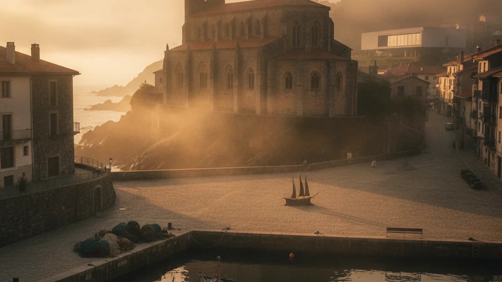 Juego de pistas en Getaria: Getaria: De Primeras Vueltas al Mundo y Puntadas Maestras
