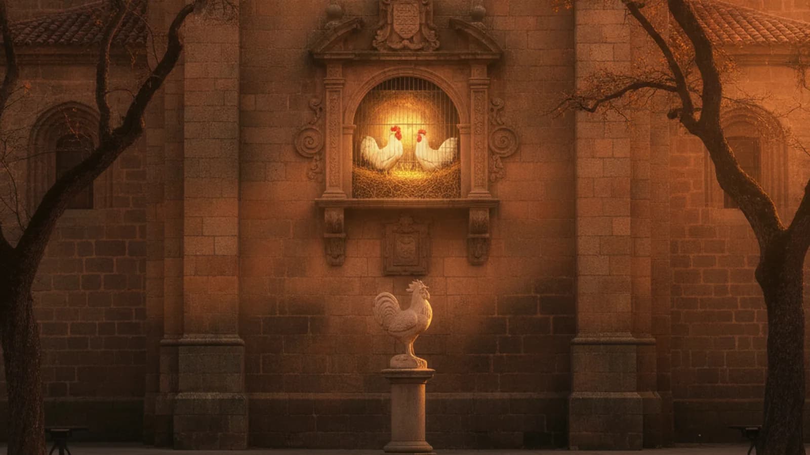 Juego de pistas en Santo Domingo de la Calzada: El gallo y la calzada: Un eco del Camino en Santo Domingo